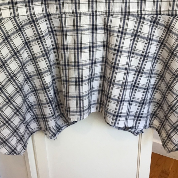 SUZANNE BETRO Sleeveless Tunic Blouse Plaid Tank Top Women’s Plus Size 4X NWT - Picture 4 of 16